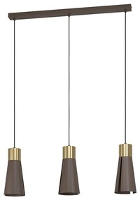 Eglo 98839 - LED Luster na lanku LOSALOMAS 3xGU10/4,5W/230V