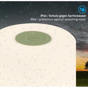 Briloner 7461019 - LED Stmievateľná nabíjacia stolná lampa LED/2W/5V IP44 zelená