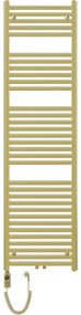 Mexen Hades, elektrické vykurovacie teleso 1800 x 500 mm, 900 W, zlatá lesklá, W104-1800-500-2900-50