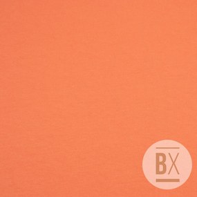 Tričkovina s lycrou - Oranžová broskyňová