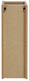 Závěsná skříňka Line Reed Green Pati s deskou a umyvadly 140 cm zelená/dub coast evoke