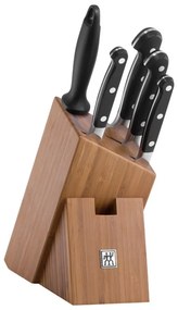 Zwilling Súprava nožov s bambusovým blokom 6-dielna PRO
