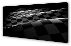 Obraz canvas checker vlajky 100x50 cm