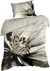 SATÉNOVÉ OBLIEČKY SPRING78 200X220 CM, 2 KS 70X80 CM KVETY