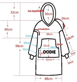 Baránková mikinová deka s rukávmi a kapucňou VIOLET BUTTERFLY, fialová