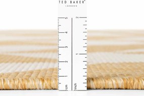 Ted Baker, Kusový koberec Ted Baker Haringey 106380 Yellow White, 200x300, žltá, chodba / predsieň