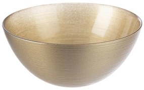 Orion Sklenená misa Golden, pr. 15 cm, pr. 15 cm