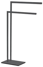 WENKO 71555800 - Stojan na uteráky RECCO 48x80,5 cm čierny