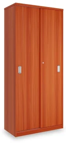 Vysoká skriňa SimpleOffice 80 x 40 x 180 cm, čerešňa