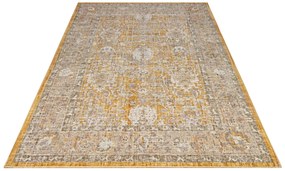 Hanse Home, Kusový koberec Cairo 105590 Luxor Gold – na von aj na doma, 120x170, žltá, chodba / predsieň