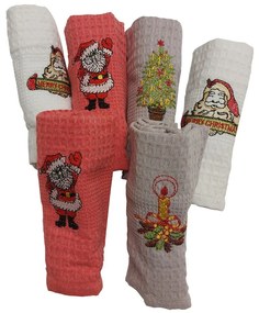 CHRISTMAS EVE kuchynské utierky 6 ks