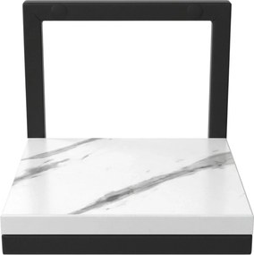 Závěsný stojan na květiny TORGET černý/bílý