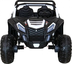 Ramiz Buggy ATV Racing pre 2 deti Biela + pohon 4x4 + diaľkové ovládanie + pomalý štart + MP3 LED