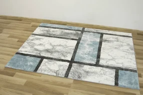Koberec Lima 9553A krémový / modrý