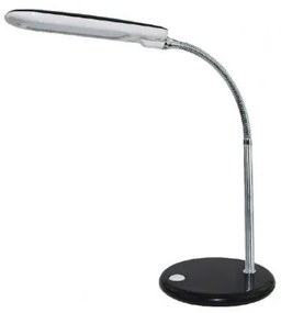 ACA Lighting LED stolný lampička s vypínačom BAZ 5W/230V/4000K/340Lm/120°/IP20, čierna