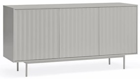 Sivá nízka komoda 159x80 cm Sierra – Teulat