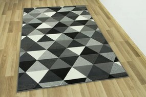Koberec Luna 503430/56911 Trojuholníky sivý
