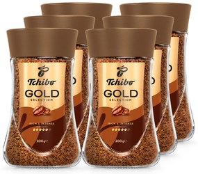 Tchibo Gold Selection - 200gx6 instantné kávy