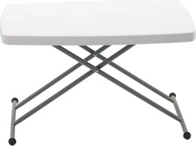 Skladací turistický / cateringový stôl s nastaviteľnou výškou