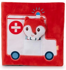 Lilliputiens - textilná knižka s prstovou bábkou - doktorka Alice