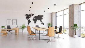 Konferenčná stolička Moon Wood CF - dubová dyha