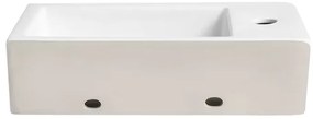 Erga India, keramické umývadlo na zavesenie/dosku 500x245x130 mm, biela lesklá, ERG-V03-YT-011-WH