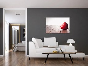 Obraz dreveného srdca (90x60 cm)