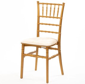 CHIAVARI PLASTIC GOLD PLASTOVÁ SVADOBNÁ STOLIČKA gold