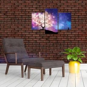 Obraz - Vesmírny strom (90x60 cm)