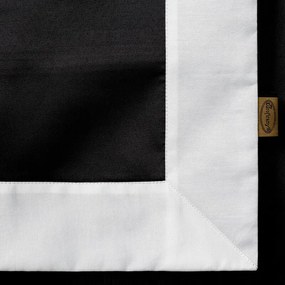 Dekorstudio Exkluzívne posteľné obliečky LAURA - čierne Rozmer posteľných obliečok: Šírka x Dĺžka: 160x200cm + 2 ks 70x80 cm