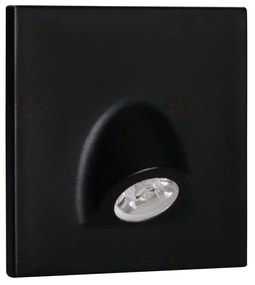 KANLUX Vstavané LED osvetlenie schodiska MEFIS, 4000K, 35lm, čierne