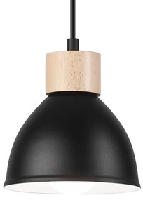 Luster na lanku NICO 3xE27/60W/230V čierna