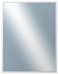 DANTIK - Zrkadlo v rámu, rozmer s rámom 70x90 cm z lišty Hliník strieborná (7005004)