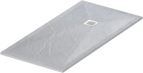 Balneo Stone Tray obdĺžniková sprchová vanička 110x90 cm sivá STFLG9011025