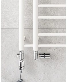P.M.H. T2W - Kúpeľňový rebríkový radiátor THEIA 352 W 154 cm pravý/biely