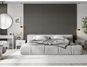 Mexen Lam-F, akustické stenové lamely 275 × 31,5 cm, filc 6 mm, sivá matná, S105-275317-2812-052