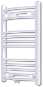 Rebríkový radiátor na centrálne vykurovanie, zaoblený 500x764 mm