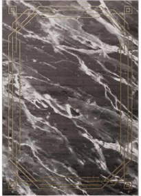 Dekorstudio Moderný koberec NOA - vzor 9297 čierny Rozmer koberca: 160x230cm