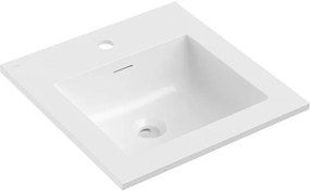 Mexen Otis, umývadlo na zapustenie 46 x 46,5 cm, biela lesklá, 25184500
