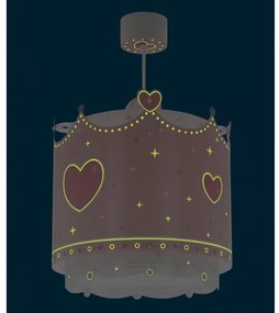 Dalber 61102 - Detský luster LITTLE QUEEN 1xE27/60W/230V