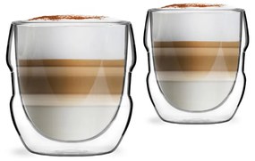 Súprava 2 dvojstenných pohárov Vialli Design Sferico, 250 ml