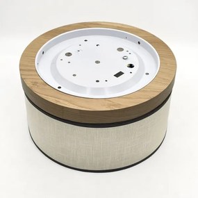 Brilagi - LED Stropné svietidlo BELLADONNA 1xE27/15W/230V pr. 30 cm krémová/dub