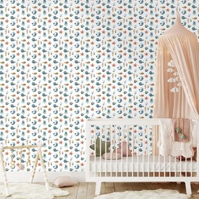 Tapeta morský svet v pastelových farbách