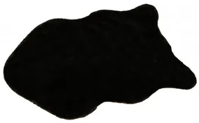 Koberček Shaggy Rabbit 507800 čierny