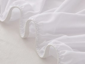 XPOSE® Froté chránič matraca Exclusive - biely 90x200 cm
