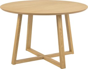 XXXLutz JEDÁLENSKÝ STÔL, dub, prírodná farba, 120/120/75 cm P & B - Stoly - 001749092102