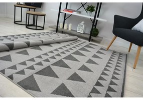 Luxusný kusový koberec Efra šedý 200x290cm