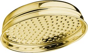 Mosadzná hlavová sprcha v zlatej farbe ø 20 cm Antea – Sapho