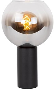 Lucide 45502/01/30 - Stolná lampa MARIUS 1xE27/40W/230V čierna