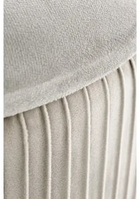 Taburet CRICKET pr. 40 cm šedá